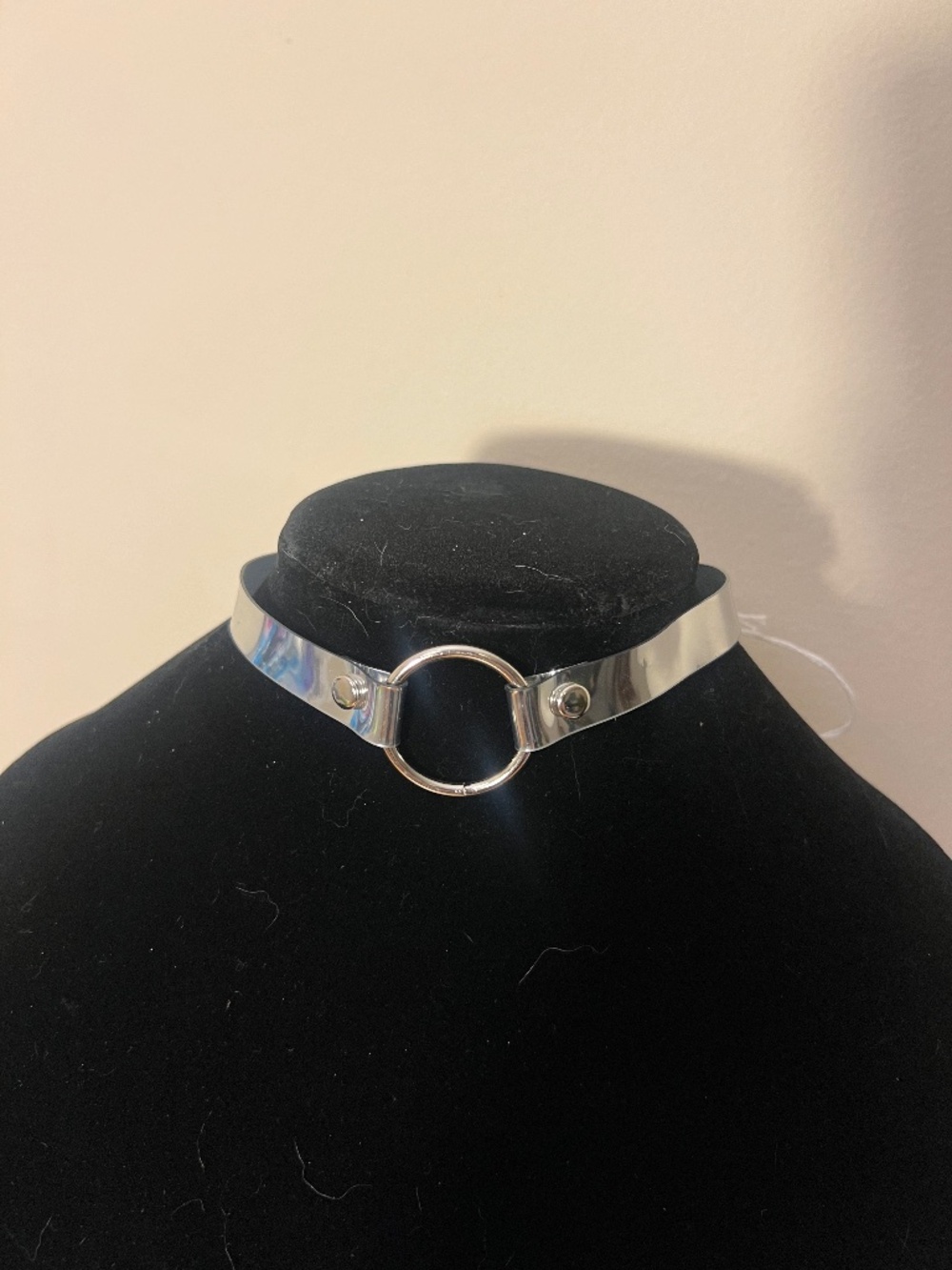 Silver Choker with O ring